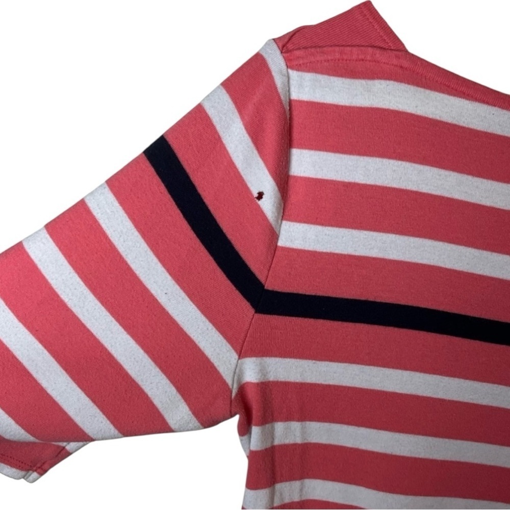 Tommy Hilfiger coral striped crewneck - Picture 4 of 4